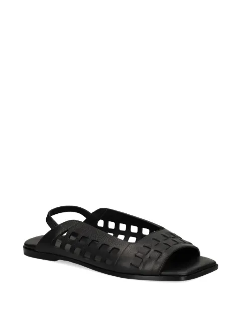 Vic Matie cut-out leather sandals Black 1K5208DG42C070101