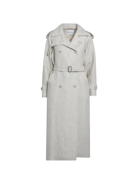 Max Mara double-breasted belted coat Neutrals MXSPEDAGGICO