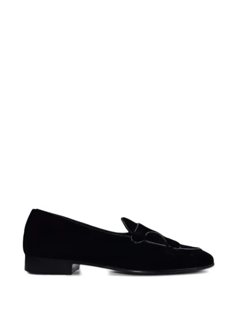 Edhen Milano round toe loafers Black BOTVELBLK