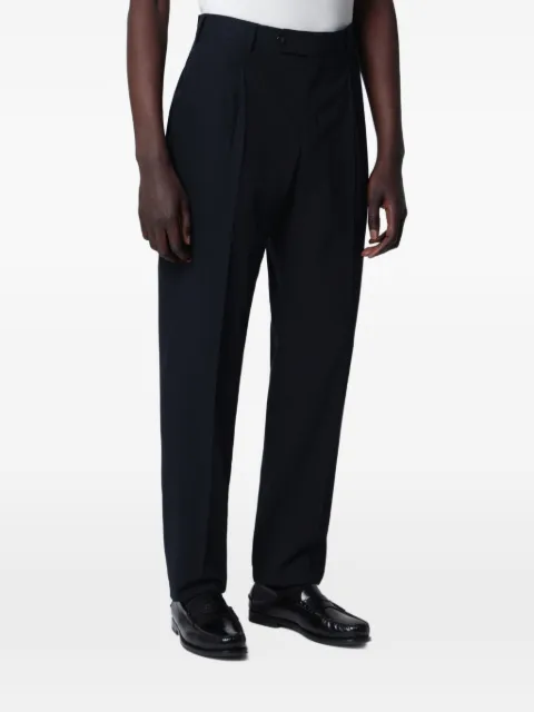 PT Torino pleated tailored trousers Blue ZSUFZA0CL1SD82