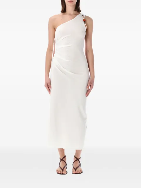 Sessùn Leite one-shoulder dress White 2620503500055
