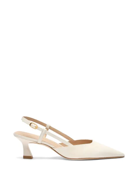 Stuart Weitzman Vinnie pointed-toe sandals Neutrals SJ434XW9