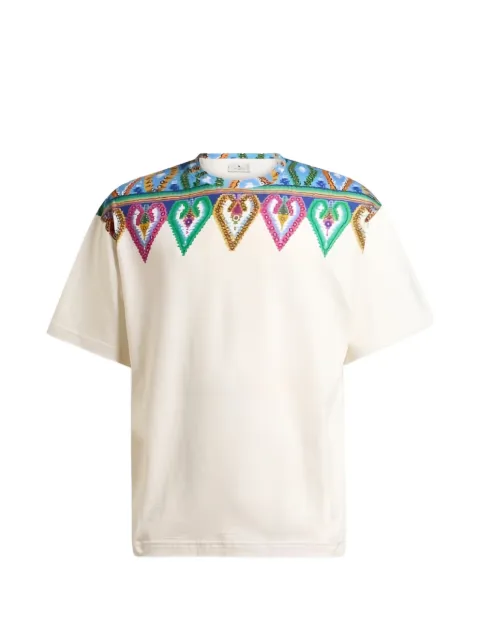 ETRO paisley-print T-shirt Neutrals MRMA0004AKG47X0800