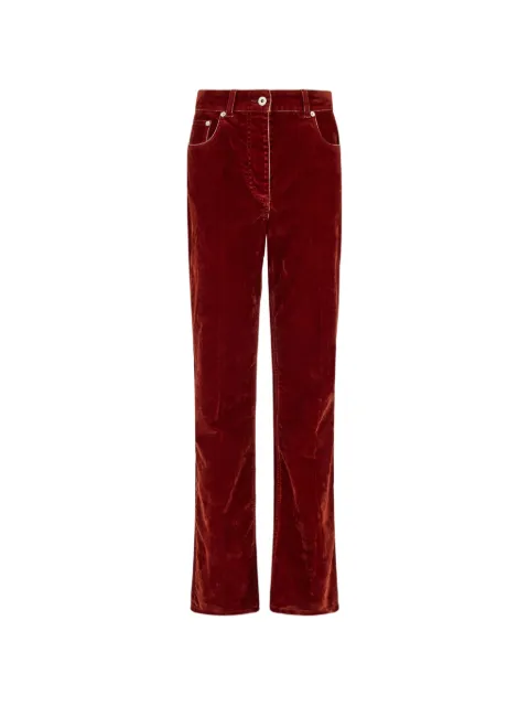 Ferragamo five pocket trousers Red 795683