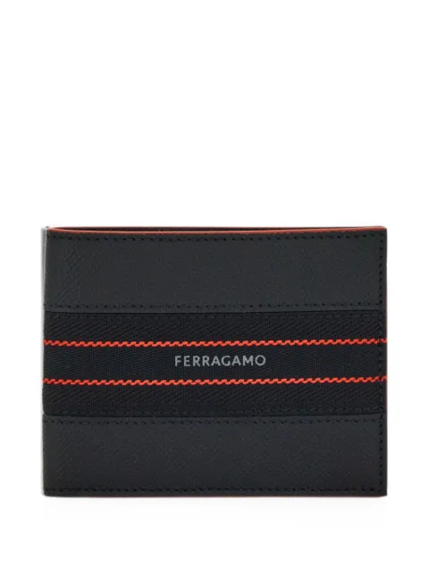 Ferragamo logo-detail wallet Black 796028