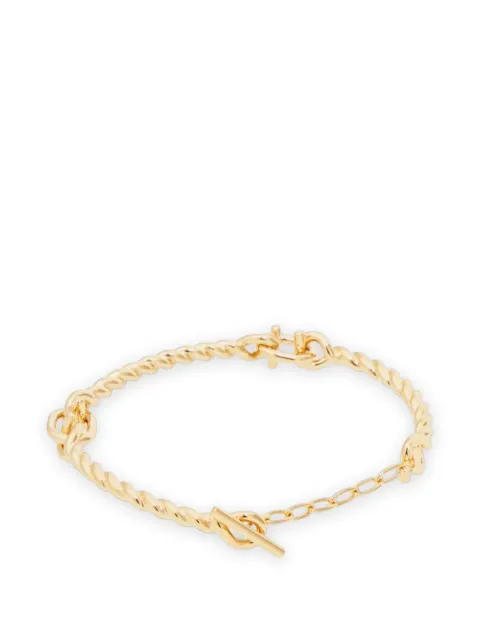 Ferragamo Gancini twisted bracelet (S) Gold 795088