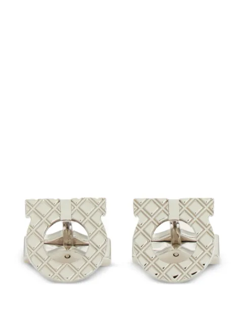 Ferragamo Gancini cufflinks Silver 795933