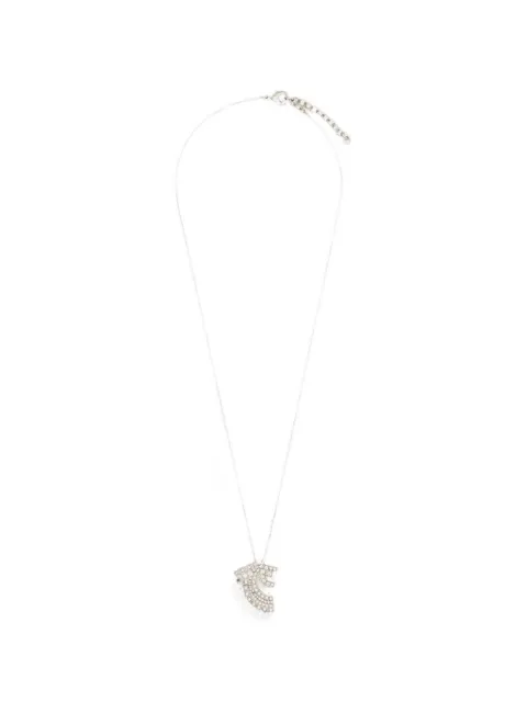 Ferragamo deconstructed Gancio pendant necklace (42cm) Silver 796369