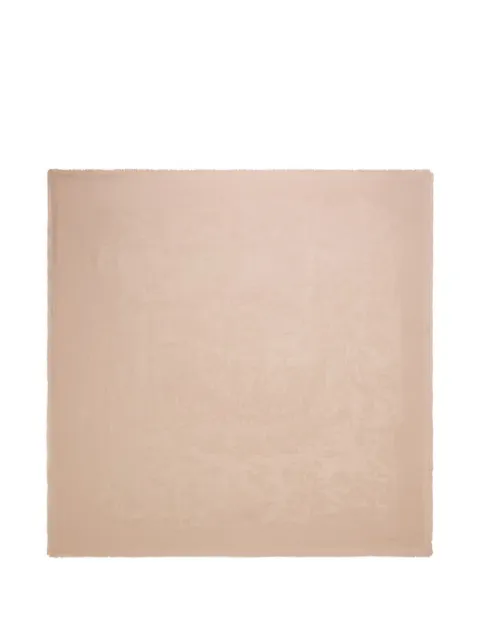 Ferragamo silk jacquard shawl Pink 795170