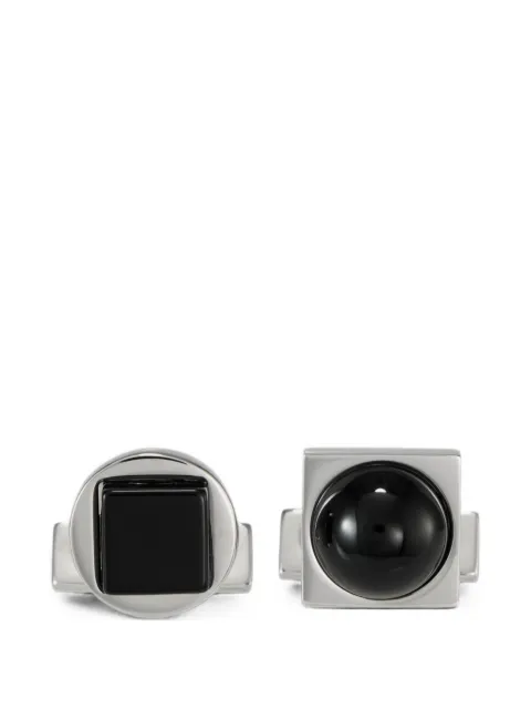 Ferragamo semi precious stone cufflinks Silver 795983