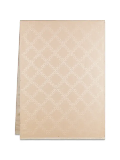 Ferragamo Gancini jacquard stole Neutrals 795390