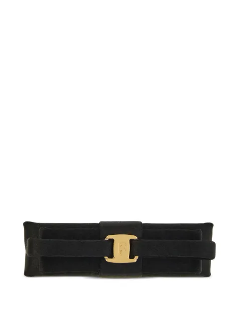 Ferragamo Mini bow hair clip Gold 796293