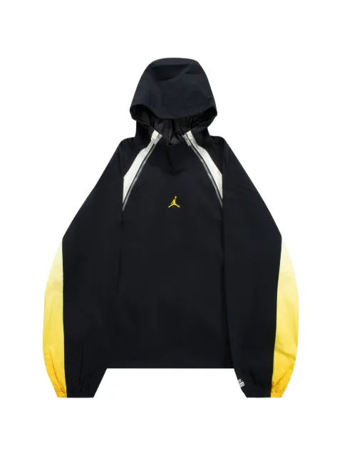 Jordan Flight logo-print hooded jacket Black IF1900
