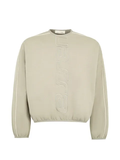 FEAR OF GOD ESSENTIALS Active Trace Modern logo-embroidered sweatshirt Neutrals 192SP264072F