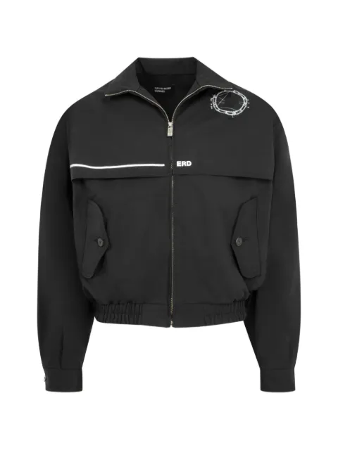 Enfants Riches Déprimés Serge graphic-print track jacket Black 030604