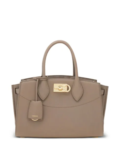 Ferragamo New Ferragamo Studio soft bag (M) Neutrals 795210