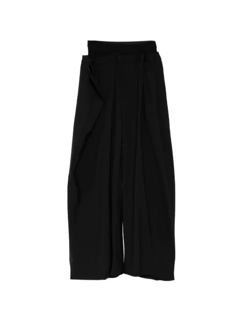 ALAINPAUL Hanging tailored trousers Black S5WPA03