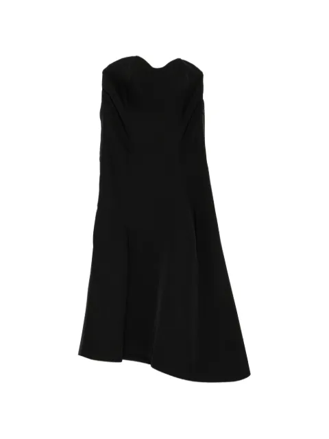 ALAINPAUL off-the-shoulder bustier dress Black S5WDR03