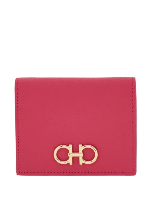 Ferragamo Gancini compact wallet Pink 796489