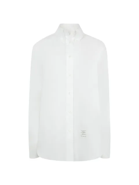 Thom Browne oversized poplin shirt White FLR0170F1004