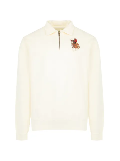 One Of These Days Lasso Sport quarter-zip sweater Neutrals 01D04021