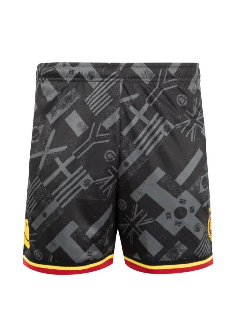 MARKET Smiley International Flags flag-print football shorts Black MKT26Q2KB0675