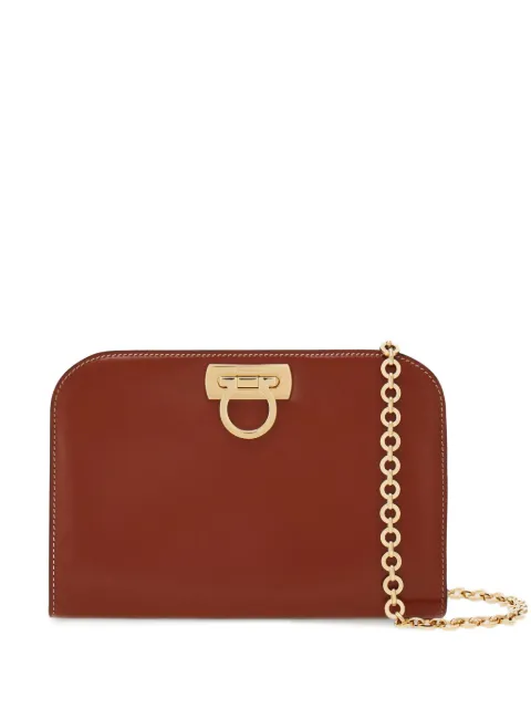 Ferragamo Diana clutch Brown 796551