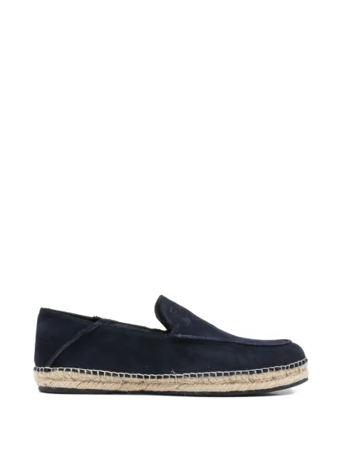 GUESS USA suede espadrille loafers Blue FMJLOPSUE14