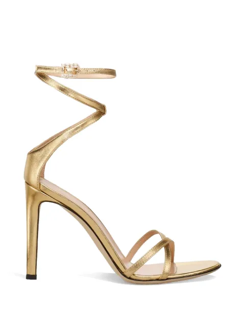 Temperley London Vixen heeled sandals Gold TLE6001004