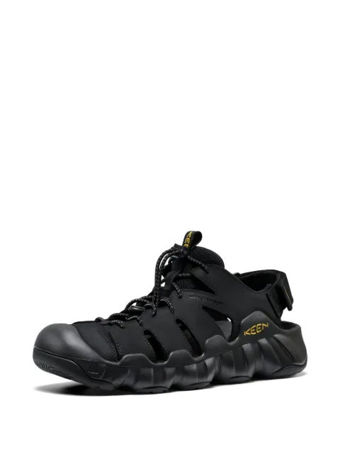 KEEN FOOTWEAR Hyperport Fisherman leather sandals Black 1031893