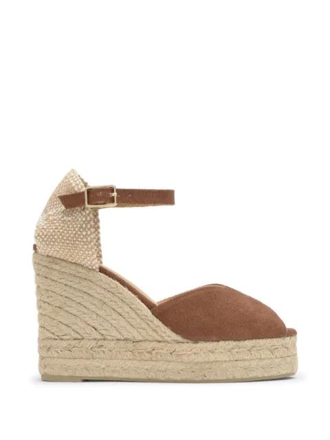 Castañer Bianca wedge espadrilles Brown 022235