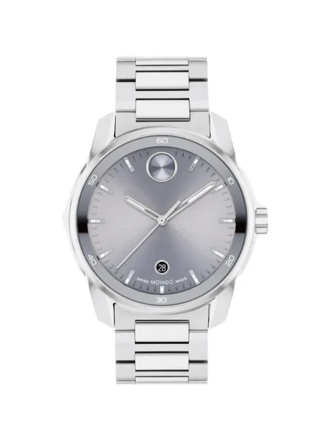 Movado 42mm Bold Verso watch Silver 3601204