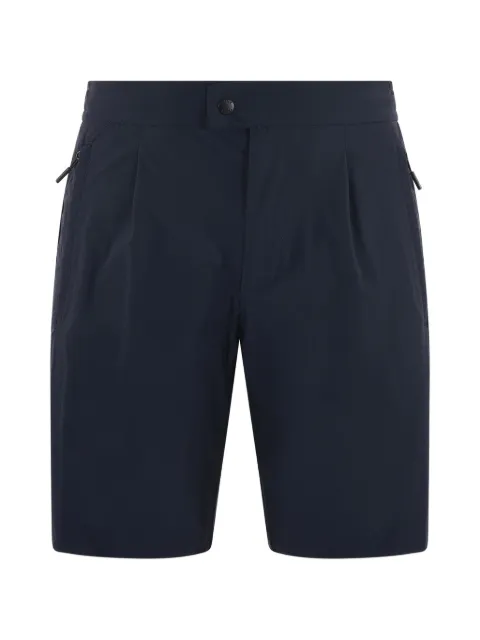 People Of Shibuya pleated zip-pocket shorts Blue BRAKPM950