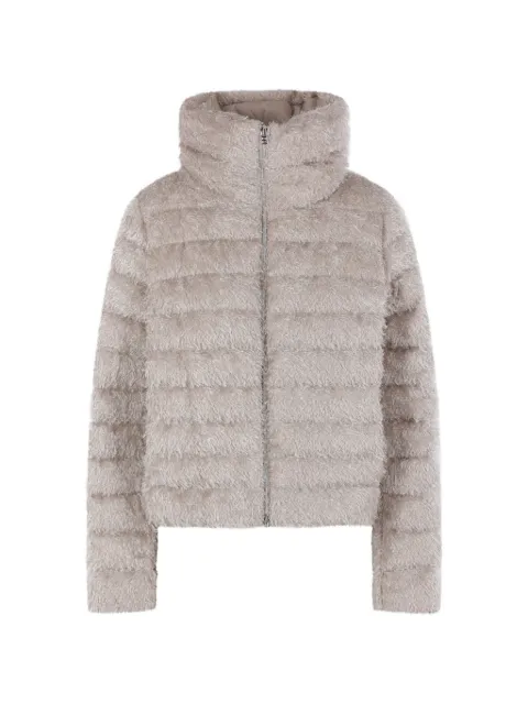 Herno quilted faux-fur jacket Neutrals PI00160DR127311985