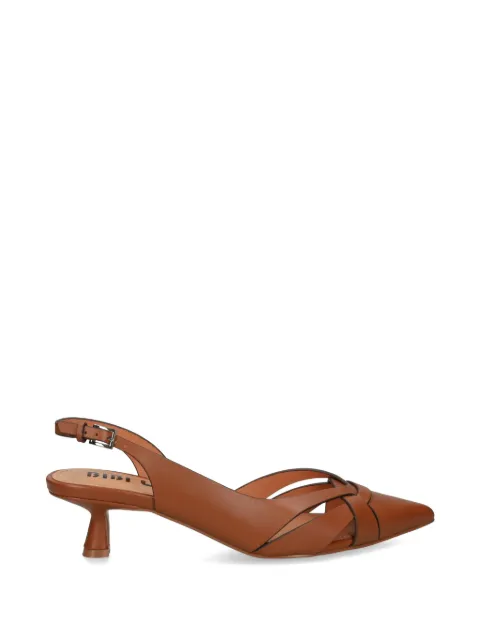 Bibi Lou Nolia slingback pumps Brown 632Z10VK