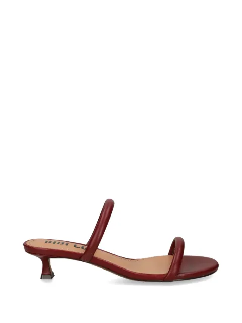 Bibi Lou Musa leather sandals Red 590Z10VK
