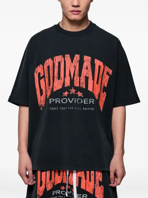 GODMADE cotton T-shirt Black GMT011074