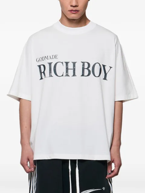 GODMADE cotton T-shirt White GMT010075