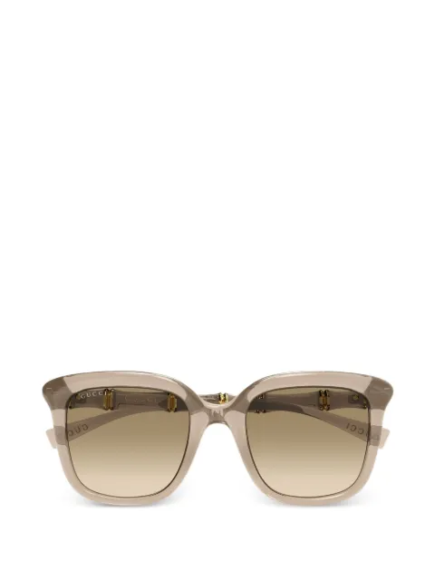 Gucci Eyewear square-frame sunglasses Neutrals GG2058S