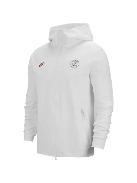 Nike Paris Sait-Germain Tech Fleece zip hoodie White CI2131104