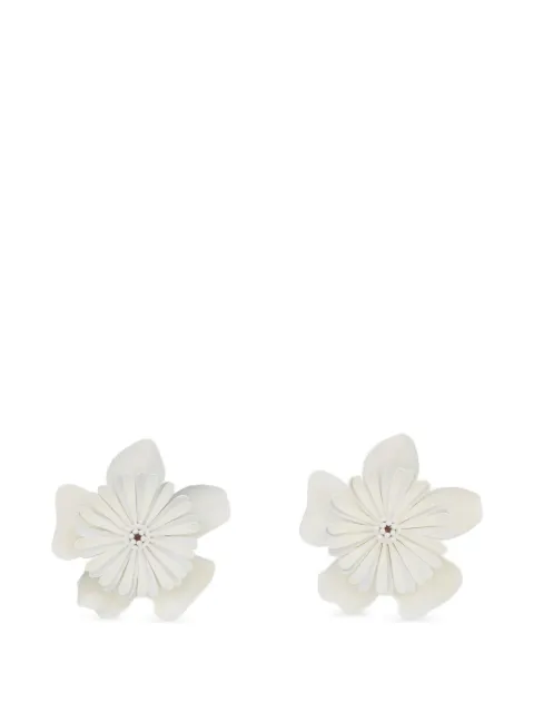 Chloé Bloom layered earrings White CH26UJE14VAB