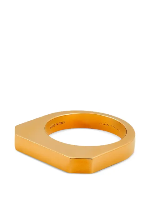 Rick Owens Hollywood ring Gold 80022