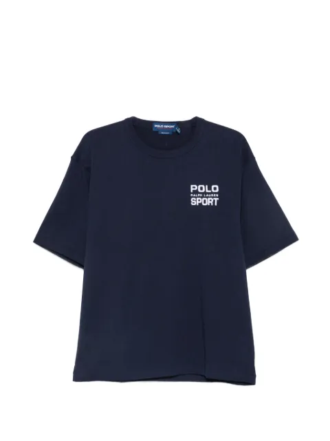 Polo Ralph Lauren logo-embroidered T-shirt Blue 710B14756001