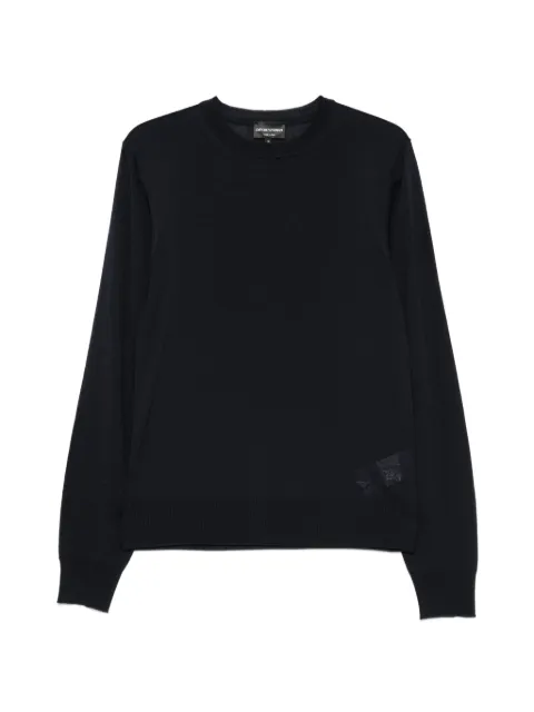 Emporio Armani crew-neck sweater Blue EM005803AF25400