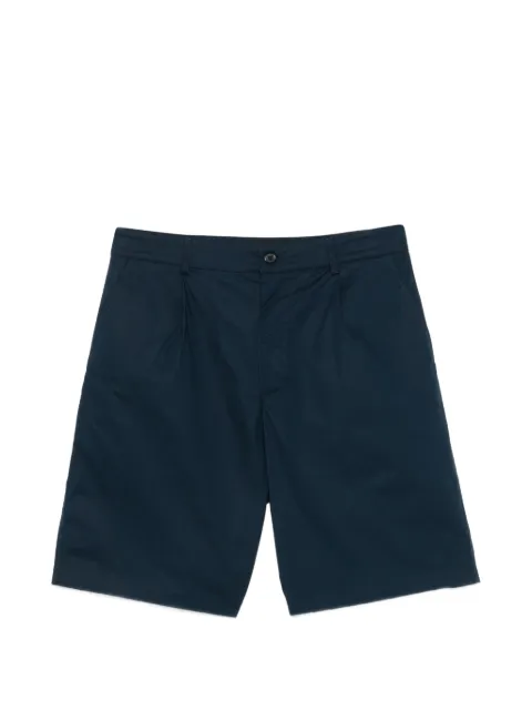 Department 5 pleated poplin shorts Blue UB01952M2TS0205