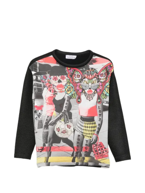 The Artistylist Skull graphic-print sweatshirt Black SKULL