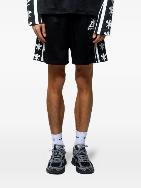 GODMADE logo-detail shorts Black GMST015271