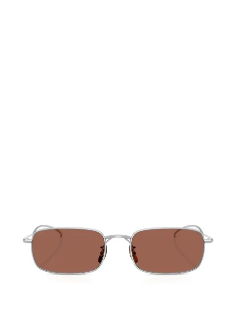 Oliver Peoples TK-14 rectangle-frame sunglasses Silver OV1364ST