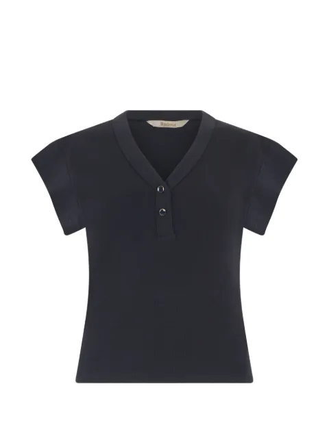 Barbour Verona ribbed T-shirt Blue LML0921