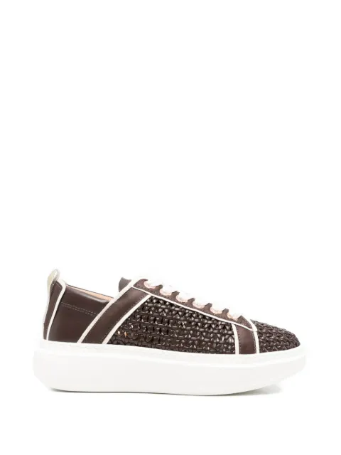 Alexander Smith Wembley leather sneakers Brown WYW0075DBO